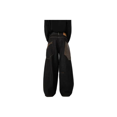 NVRFRGT Синие Унисекс Джинсы