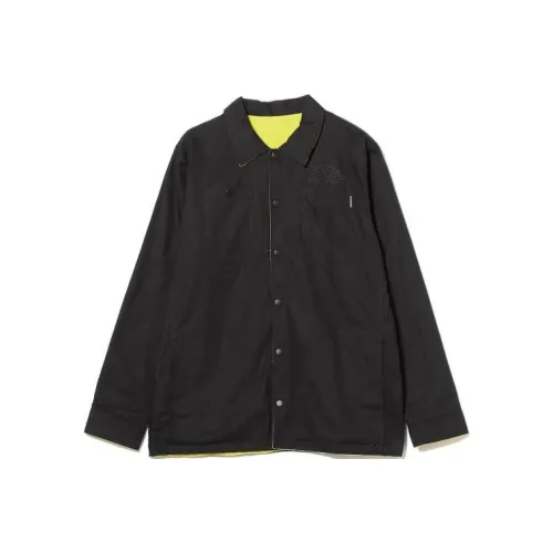 BEAMS Grimple Stix Двусторонняя куртка Куртки Пальто Мужской Черный