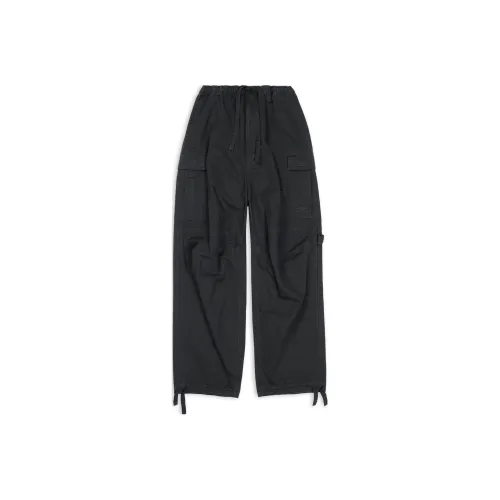 Balenciaga FW23 Карго Брюки Свободного Кроя Мужские Черные