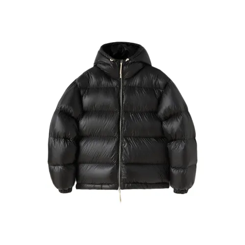 JIL SANDER Мужские черные пуховики