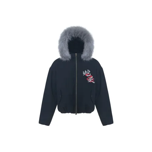 6 предметов комплект OF Белый Принцесса Self Reflection Куртки и Пальто Унисекс Черный