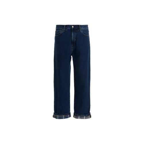 Carhartt WIP Blue Men's Jeans Кархартт WIP Синий Мужской Джинсы