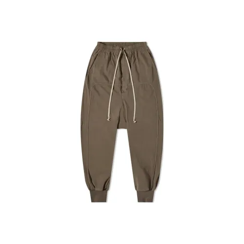 Rick Owens DRKSHDW Коричневые Мужские Вязаные Спортивные Штаны