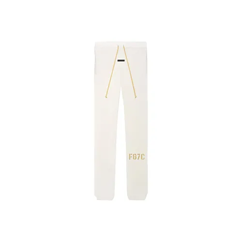 Fear of God Seventh Season Кремово-серые Мужские Вязаные Спортивные Штаны