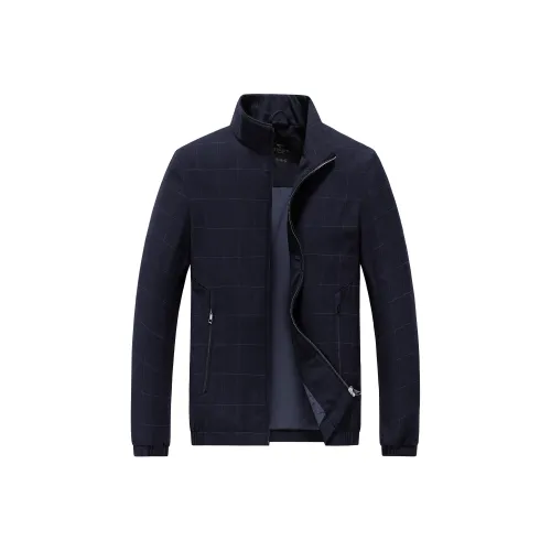 SEPTWOLVES Куртки и Пальто Мужской Темно-Синий