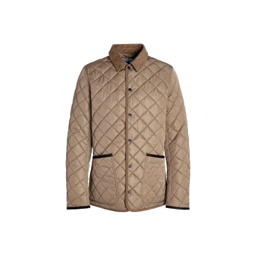 BARBOUR SS24 Пуховик Мужской Коричневый