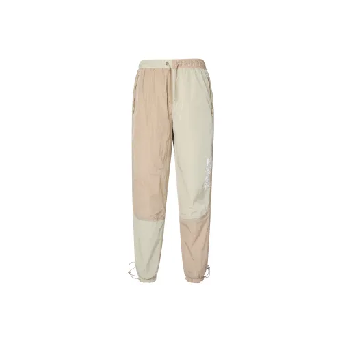 LINING Badfive Вязаные Тренировочные Штаны Мужские Пыльно-Песочного Цвета