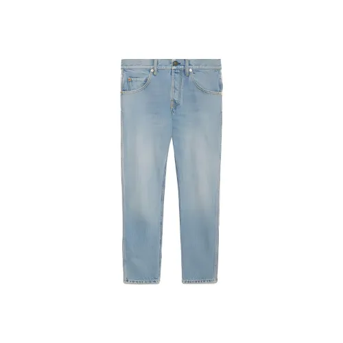 GUCCI Blue Men's Jeans GUCCI Синий Мужские Джинсы
