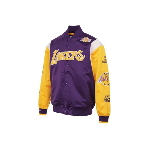 MITCHELL NESS x NBA Los Angeles Lakers Куртки и Пальто Мужской Фиолетовый