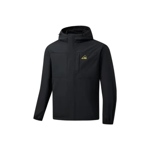 PEAK Черный Мужской Тренч