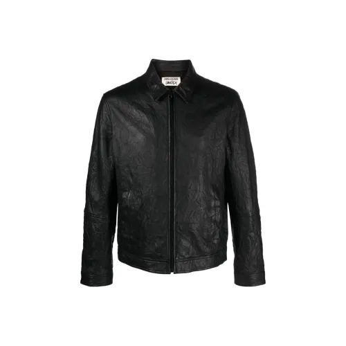Zadig Voltaire FW23 Кожа Куртка Мужская Черная
