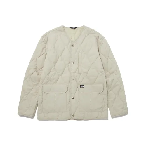 The North Face Термо-линия Кардиган Пуховая куртка Унисекс Экрю