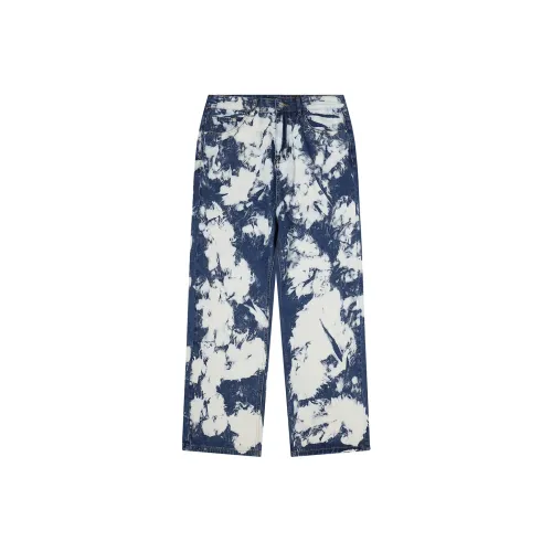 RARS RAIKS RARS RAIKS x Pious Faith Синий Унисекс Джинсы