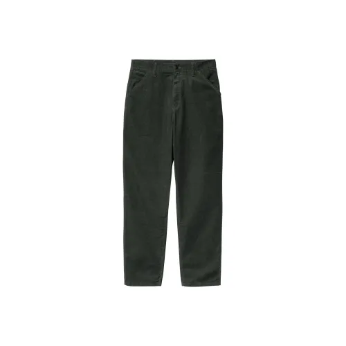 Carhartt WIP Карго Брюки Мужские Темно-Зеленые