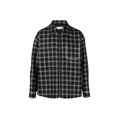 Marni FW23 Куртки и Пальто Мужской Черный