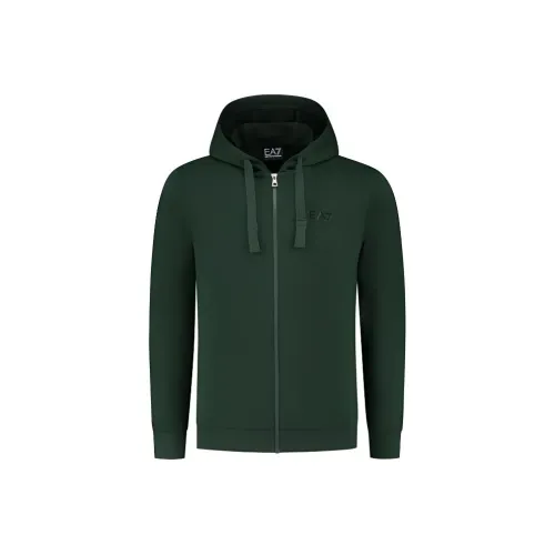 EMPORIO ARMANI EA7 Куртки и Пальто Мужской Темно-зеленый