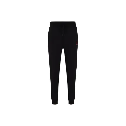 Hugo Boss Черные Мужские Вязаные Спортивные Штаны