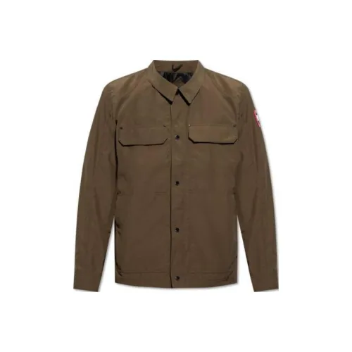 Canada Goose Куртки и Пальто Мужской Армейский Зеленый