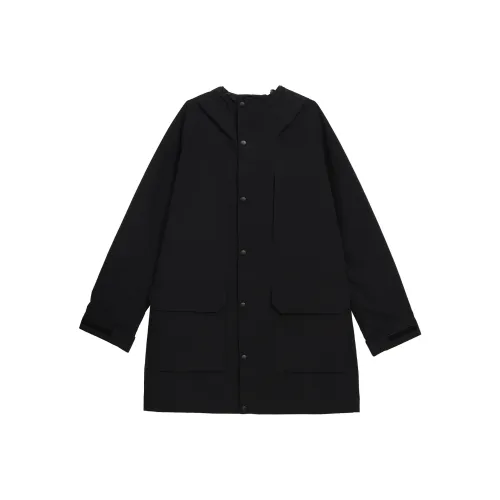 UNIQLO Тренч Унисекс Черный