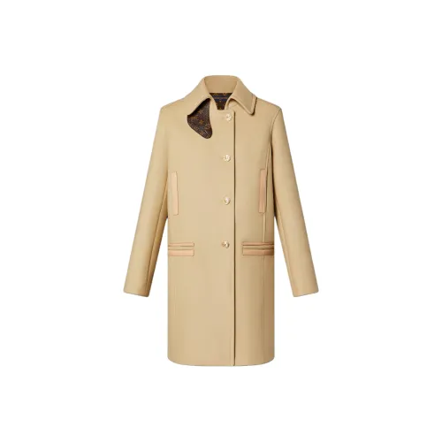 LOUIS VUITTON Куртки и пальто унисекс коричневый