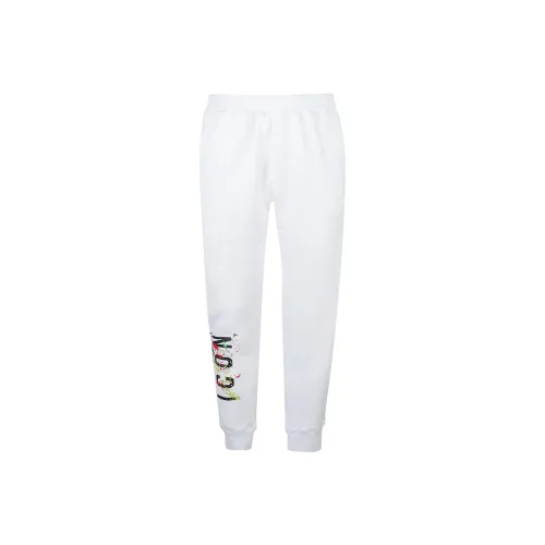 DSQUARED 2 Белые Мужские Вязаные Спортивные Штаны