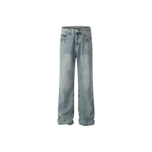 STRUCKCOOL Синие Унисекс Джинсы