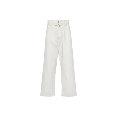 ACNE STUDIOS SS24 Джинсы 1991 Унисекс Белый
