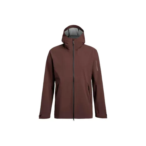 SALOMON OUTERPATH Куртки и Пальто Мужской Красный Коричневый