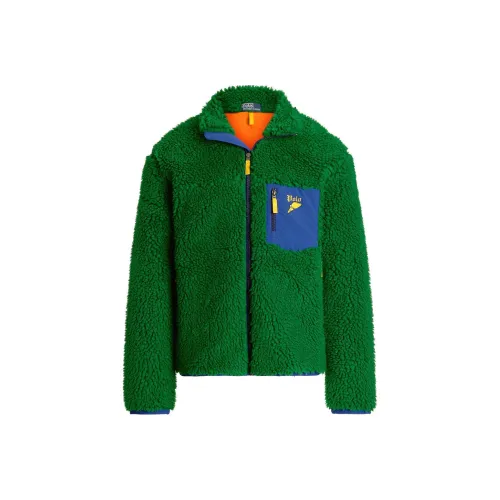 Polo Ralph Lauren FW24 Куртки и Пальто Мужские Спортивные Зеленый