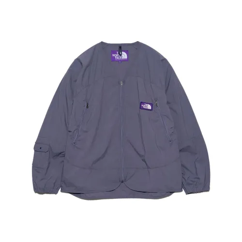 THE NORTH FACE PURPLE LABEL Куртки и пальто унисекс серо-фиолетовые