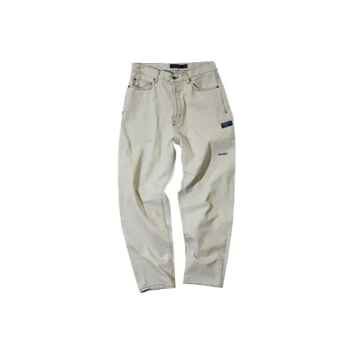 NAUTICA JAPAN Отбеленный Белый Мужские Джинсы