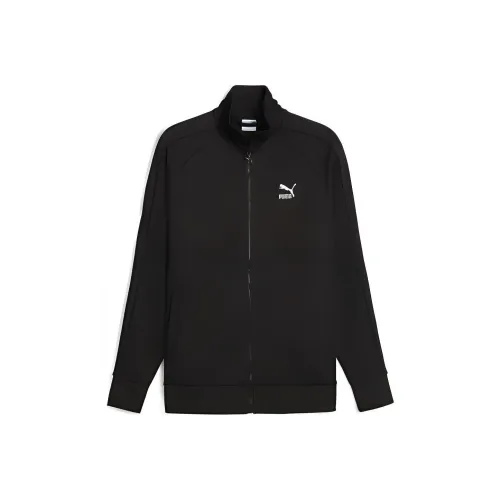 PUMA T7 Куртки и Пальто Мужской Черный