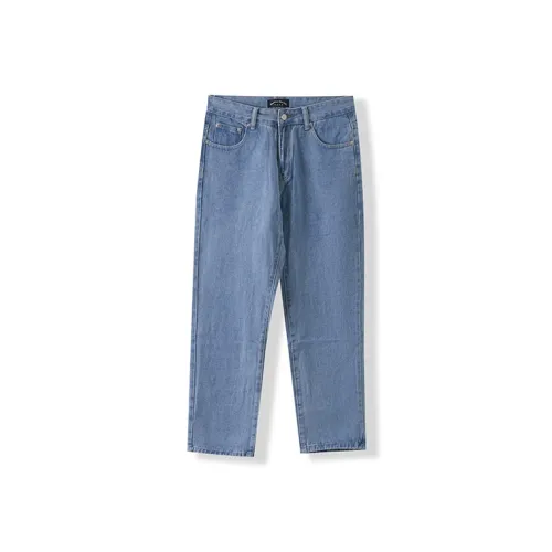 I'm David Джинсы Unisex Light Blue