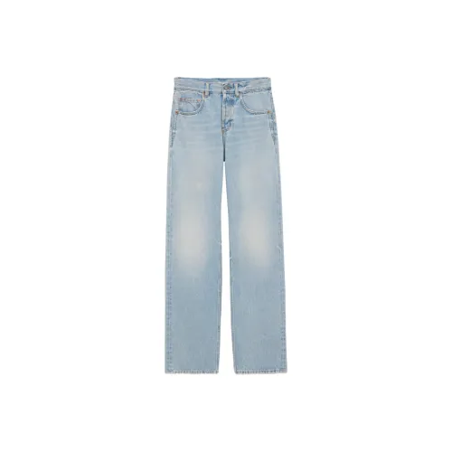 SAINT LAURENT Blue Men's Jeans SAINT LAURENT Синий Мужские Джинсы