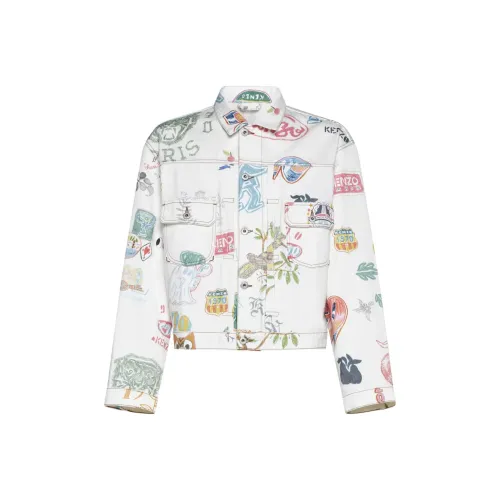 KENZO Белый Мужской Куртки