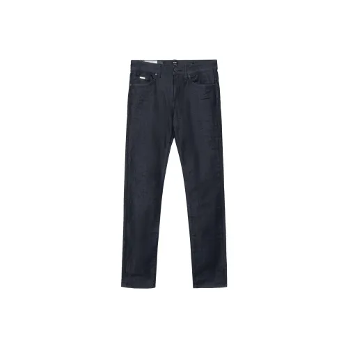 Hugo Boss Мужские джинсы синего и черного цвета