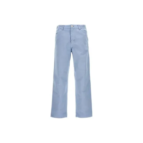 Carhartt WIP Light Blue Men's Jeans Кархарт WIP Светло-голубые Мужские Джинсы