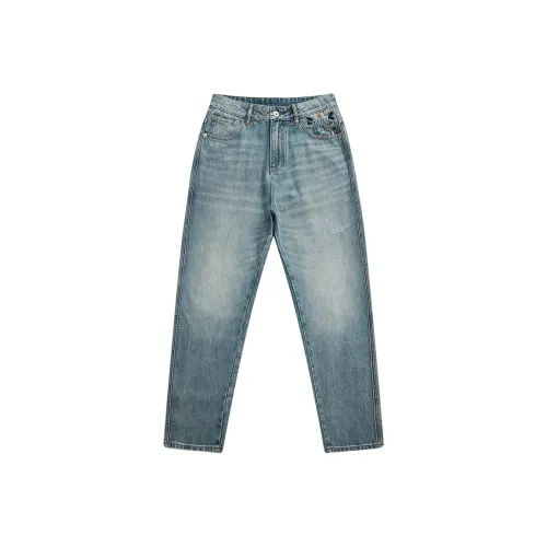 & V & Синий Мужские Джинсы