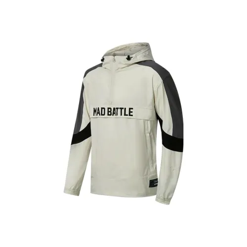 QIAODAN Лунный/Сланцево-Серый Мужской Тренч