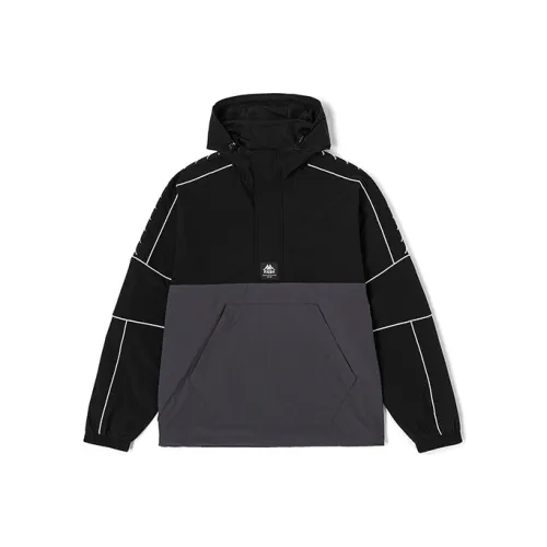 KAPPA Черный 990 Мужской Тренч