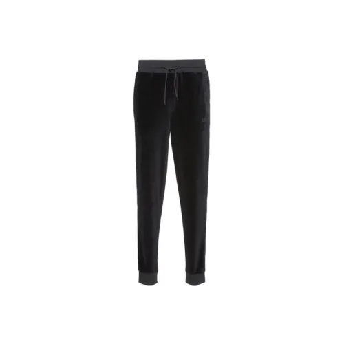 Hugo Boss SS22 Вязаные Спортивные Штаны Мужские Черные