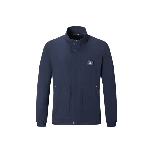 SEPTWOLVES Куртки и Пальто Мужской Темно-Синий