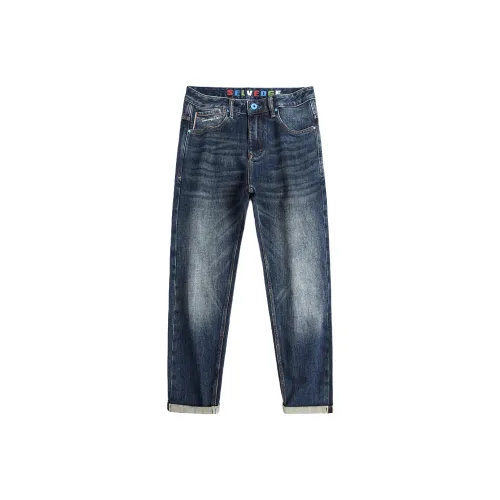 JUCY JUDY Джинсы Унисекс Деним Синий