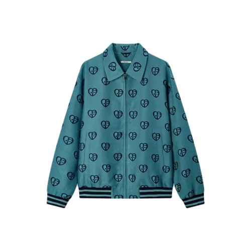 DEGAIA Куртки Пальто Мужской Светло-Синий Буква