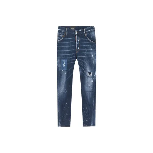 DSQUARED 2 Blue Men's Jeans DSQUARED 2 Синий Мужской Джинсы