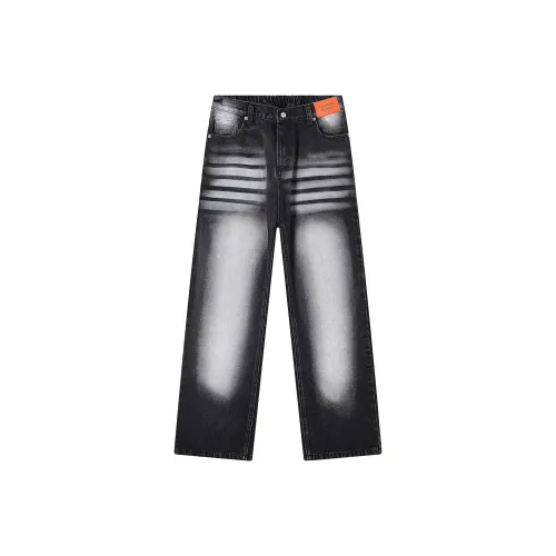 GEOFFREY B. SMALL Джинсы Унисекс Черный