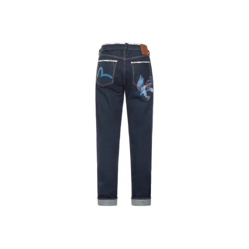 EVISU Джинсовый Синий Мужские Джинсы