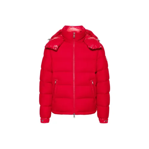 Moncler Красный Мужской Пуховик