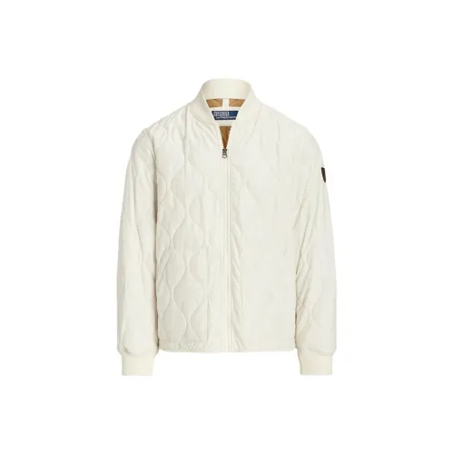 Polo Ralph Lauren SS24 Хлопковый пуховик Мужской Кремовый