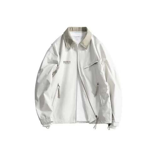 S.k. Manor Hill Куртки Пальто Унисекс Облачный иней Белый